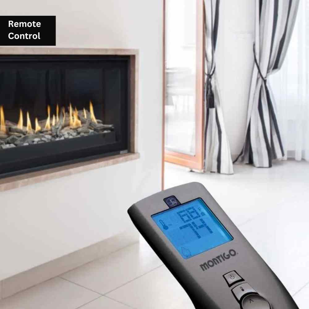 Montigo Exemplar R320 Single Sided Direct Vent Gas Fireplace - R320