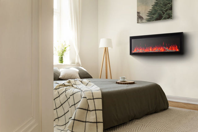 Napoleon Entice 42 NEFL42CFH-1 bedroom lifestyle installation