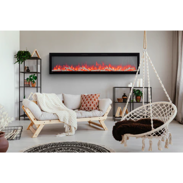 Napoleon Entice 72" Linear Wall Mount Electric Fireplace
