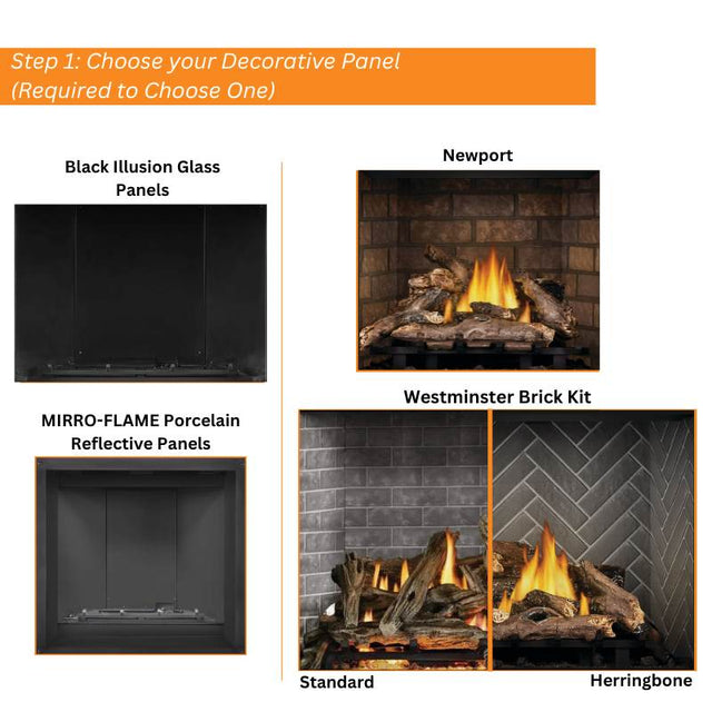 Napoleon Altitude X 42" Direct Vent Fireplace | AX42-1