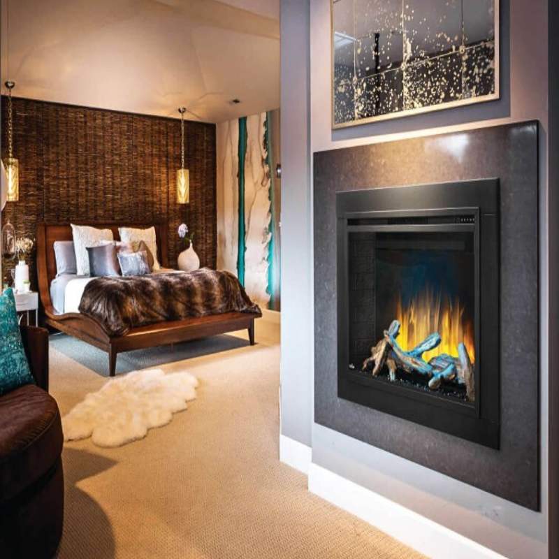 Napoleon Element 42" Bulti-In Electric Fireplace | NEFB42H-BS