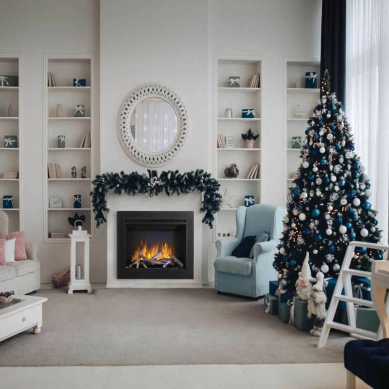 Napoleon Element 42" Bulti-In Electric Fireplace | NEFB42H-BS