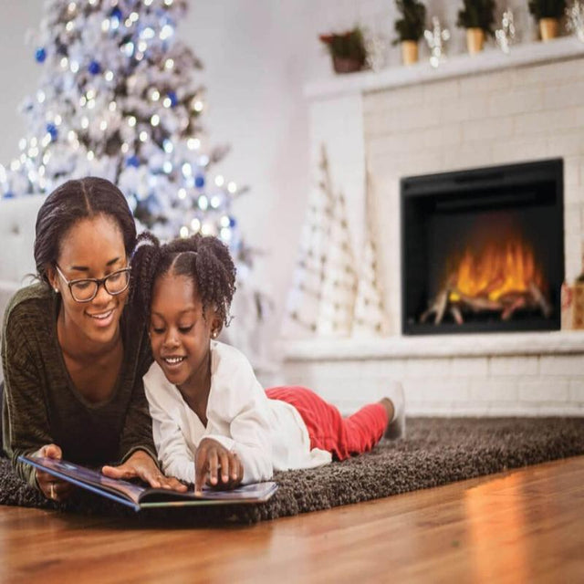 Napoleon Element 42" Bulti-In Electric Fireplace | NEFB42H-BS