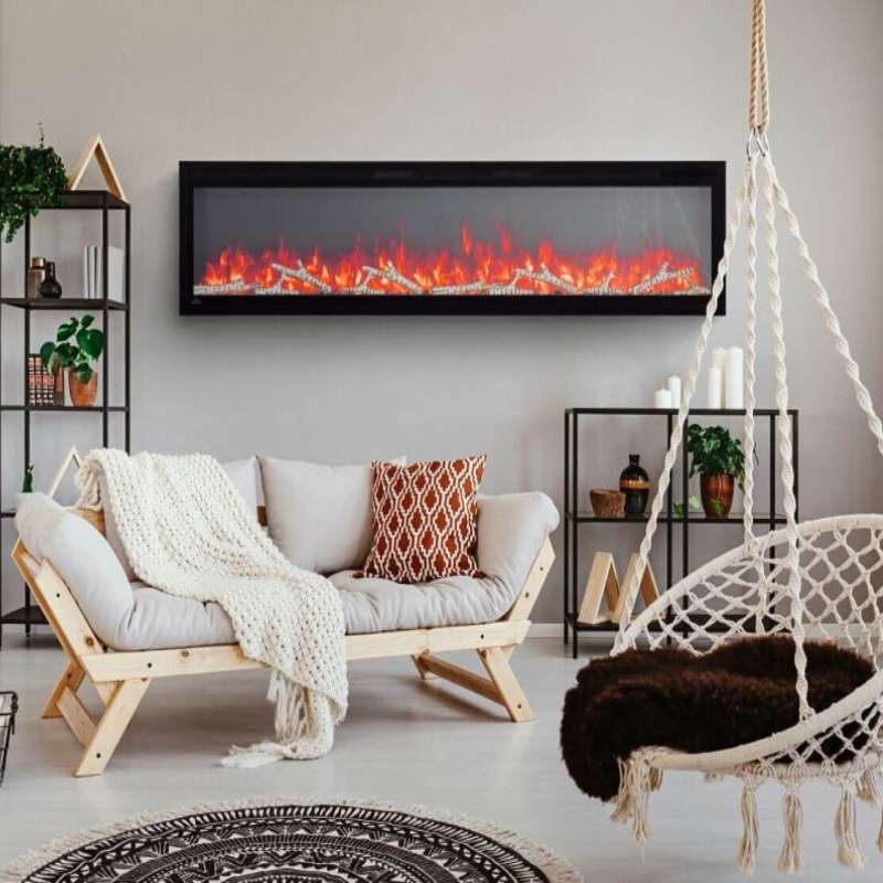 Napoleon Entice 60" Built-In/Wall Mount Linear Electric Fireplace