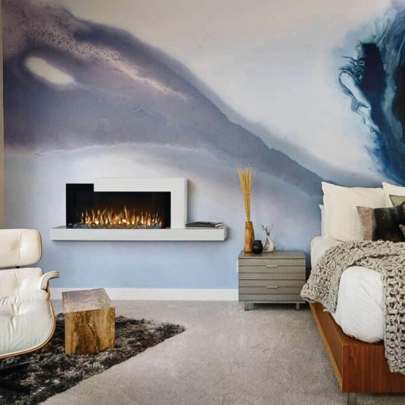 Napoleon Stylus Cara Elite 59" Wall Mount Electric Fireplace | NEFP32-5019W-IOT