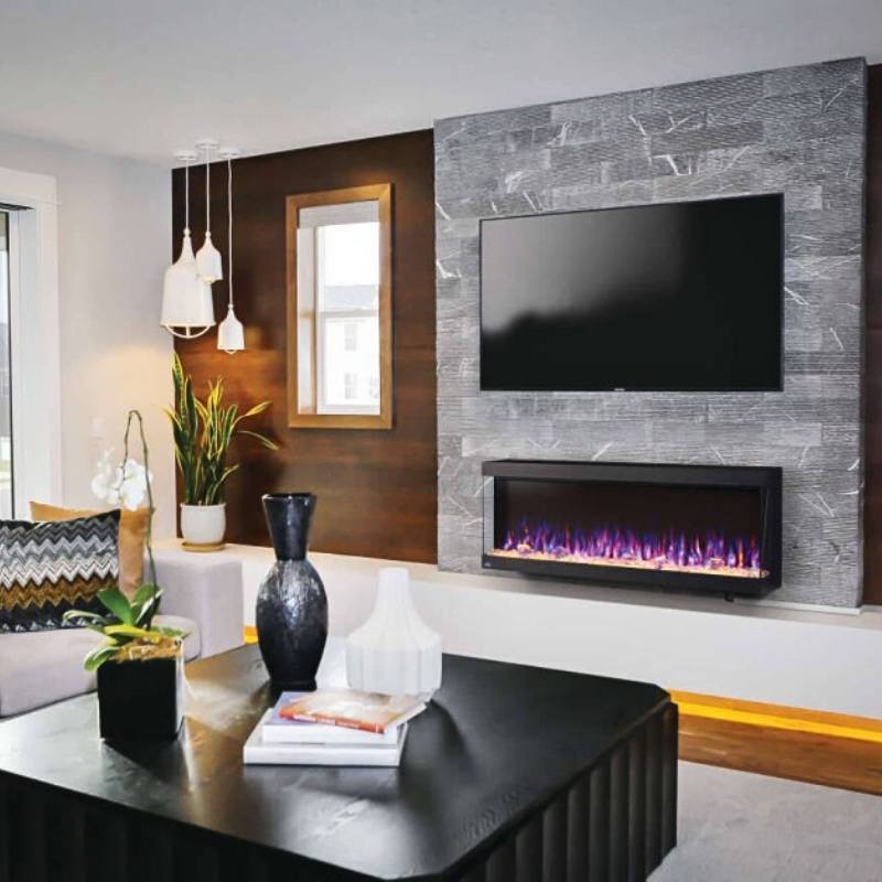 Napoleon Trivista Pictora 50" Wall Mount Electric Fireplace | NEFL50H-3SV