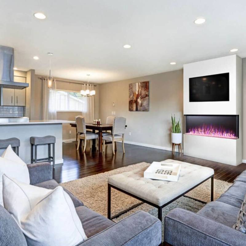 Napoleon Trivista Primis 50" 3-Sided Built-in Electric Fireplace | NEFB50H-3SV