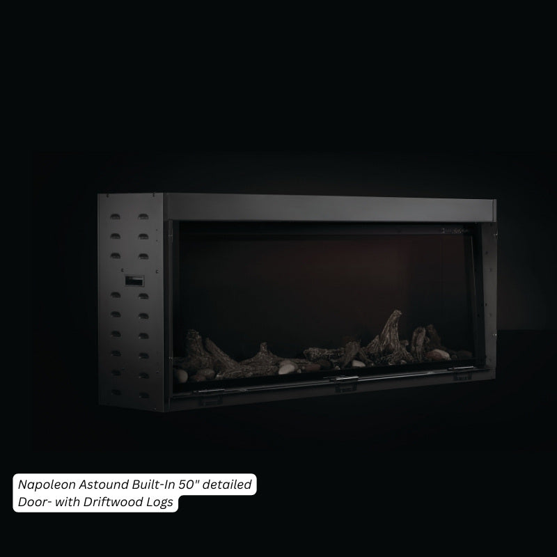Napoleon Astound 74" Built-In Linear Electric Fireplace