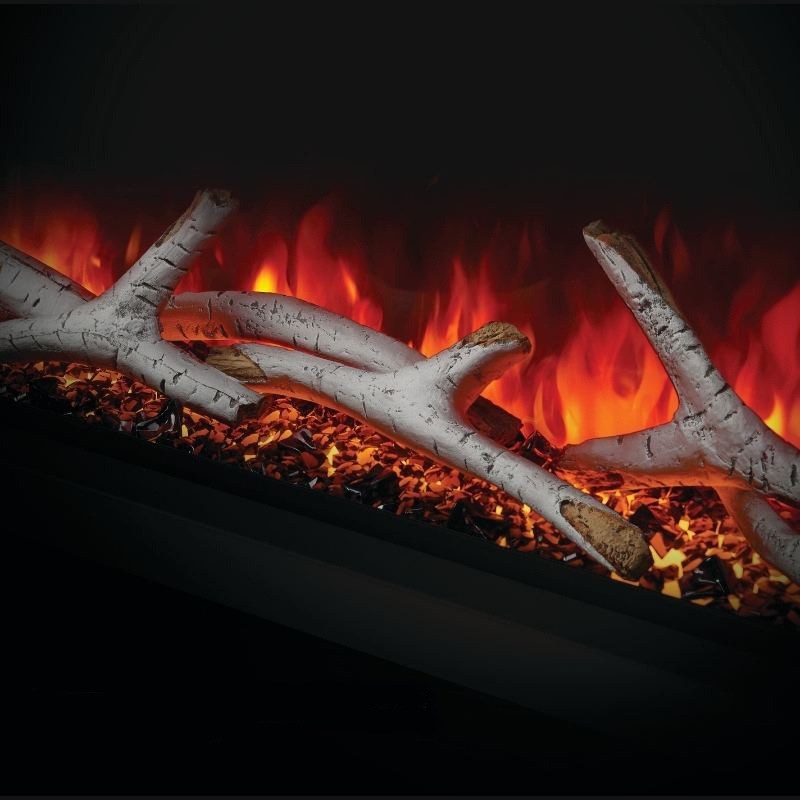 Birch Log Kit for Napoleon Electric Fireplaces