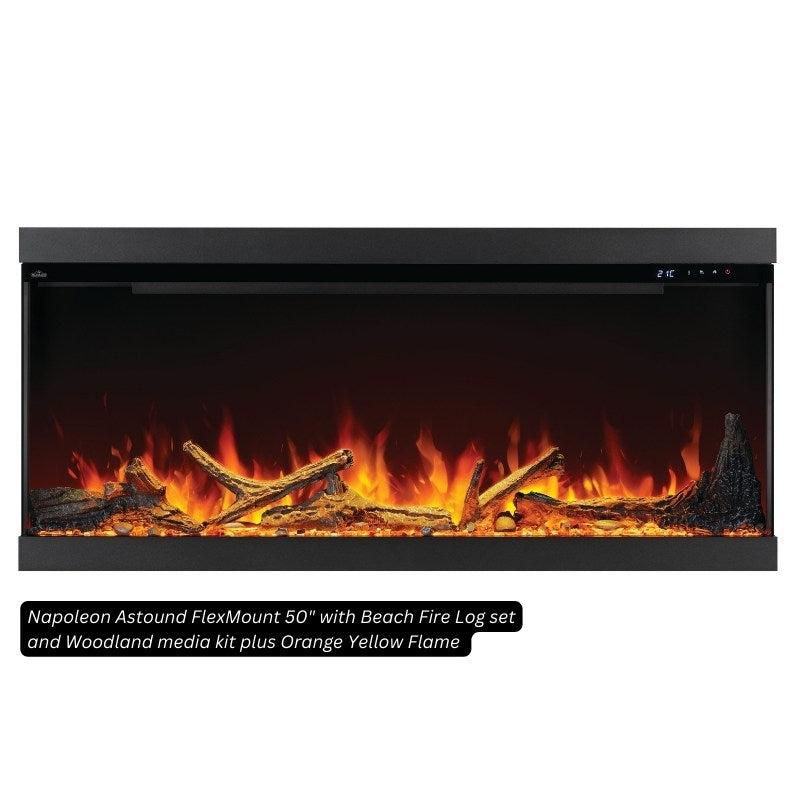 Napoleon Astound FlexMount 50" Linear Electric Fireplace