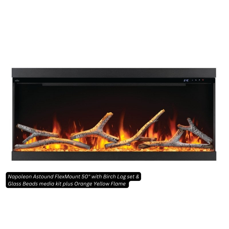 Napoleon Astound FlexMount 50" Linear Electric Fireplace