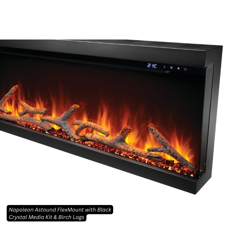 Napoleon Astound FlexMount 62" Linear Electric Fireplace