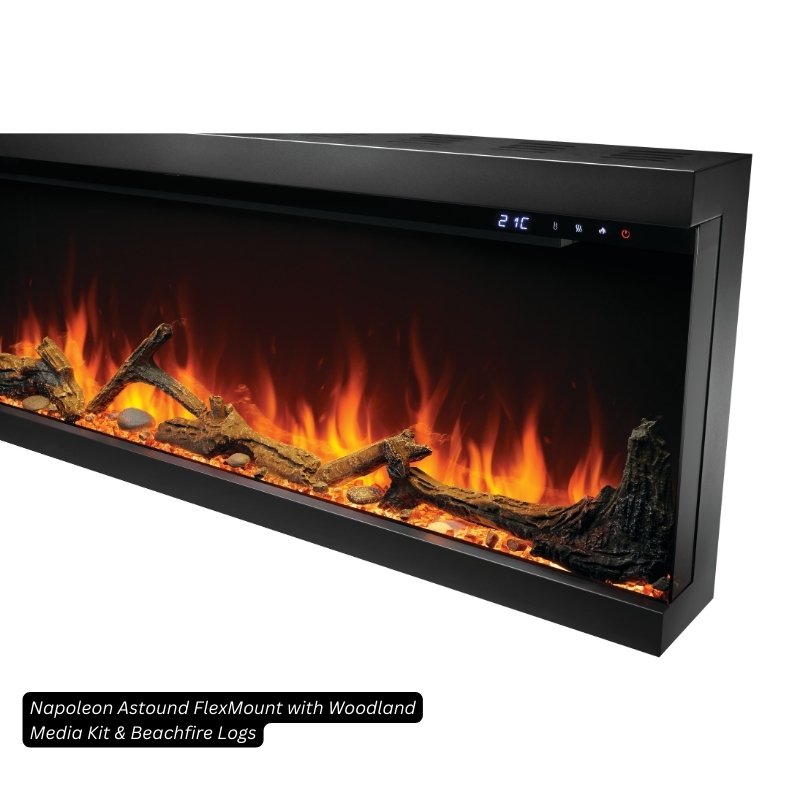 Napoleon Astound FlexMount 62" Linear Electric Fireplace
