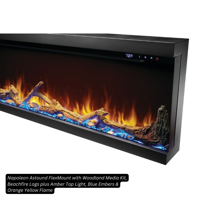 Napoleon Astound FlexMount 50" Linear Electric Fireplace