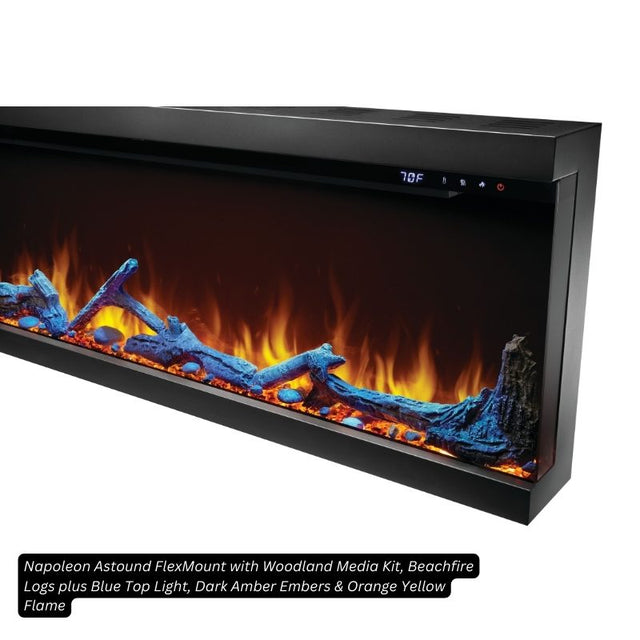 Napoleon Astound FlexMount 62" Linear Electric Fireplace