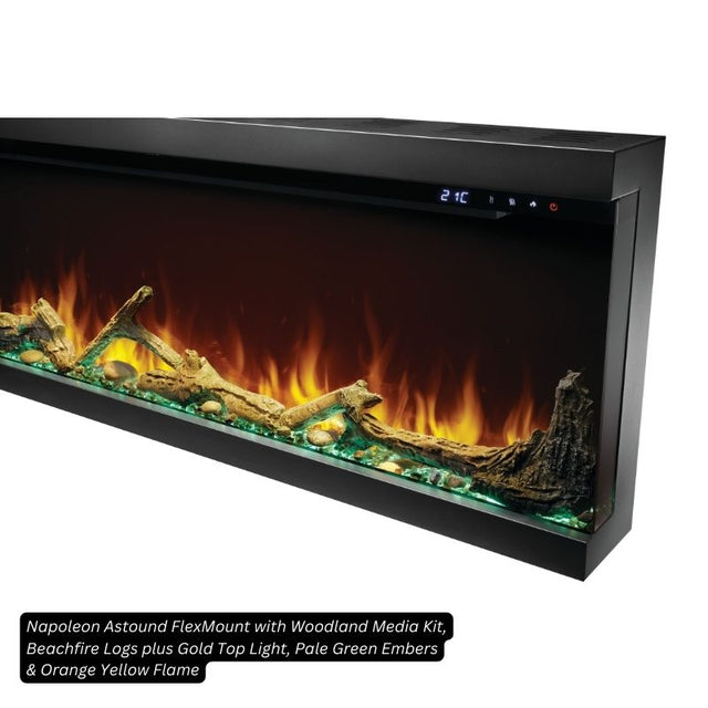 Napoleon Astound FlexMount 62" Linear Electric Fireplace