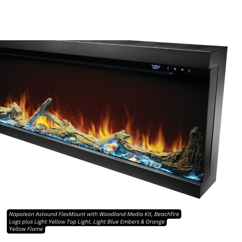 Napoleon Astound FlexMount 62" Linear Electric Fireplace