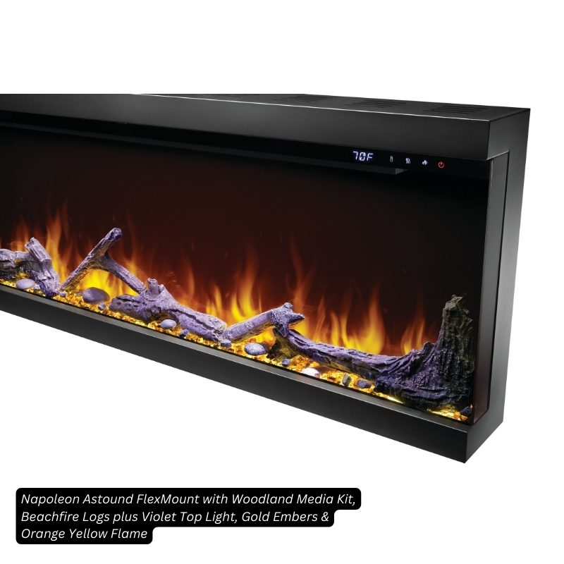 Napoleon Astound FlexMount 50" Linear Electric Fireplace