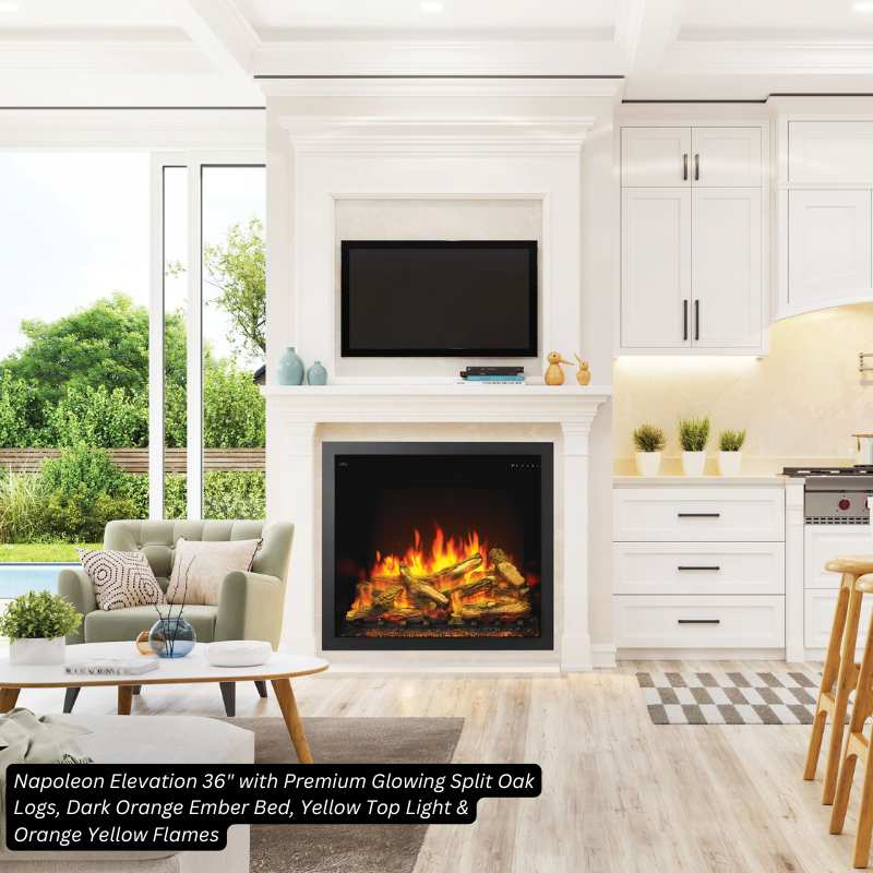 Napoleon Elevation 36" Traditional Electric Fireplace