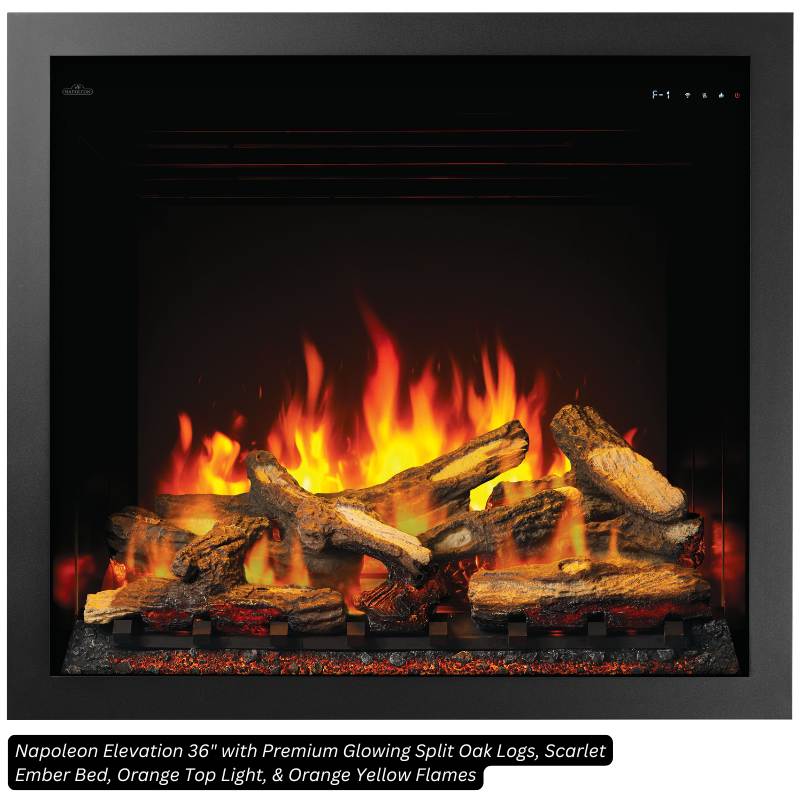 Napoleon Elevation 36" Traditional Electric Fireplace