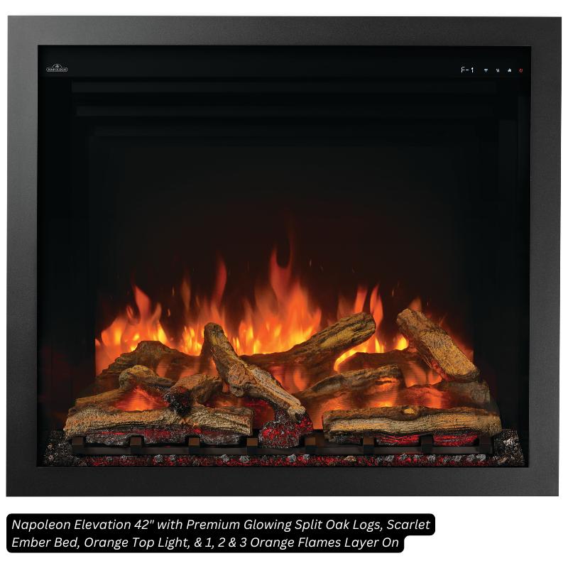 Napoleon Elevation 42" Traditional Electric Fireplace
