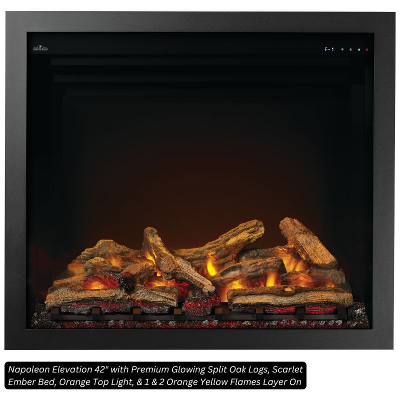 Napoleon Elevation 42" Traditional Electric Fireplace