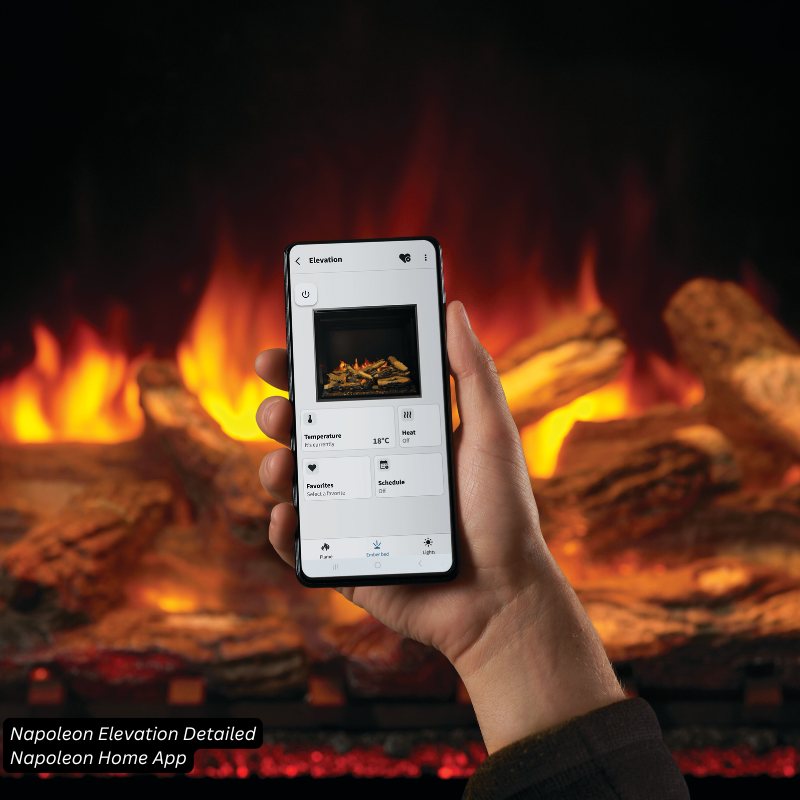 Napoleon Elevation 36" Traditional Electric Fireplace