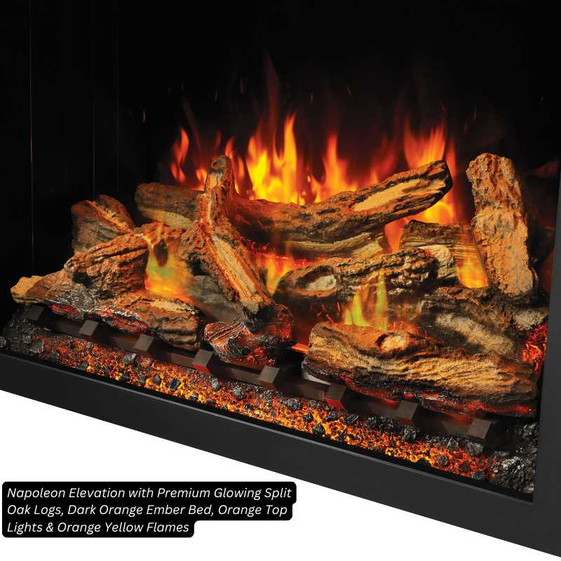 Napoleon Elevation 36" Traditional Electric Fireplace