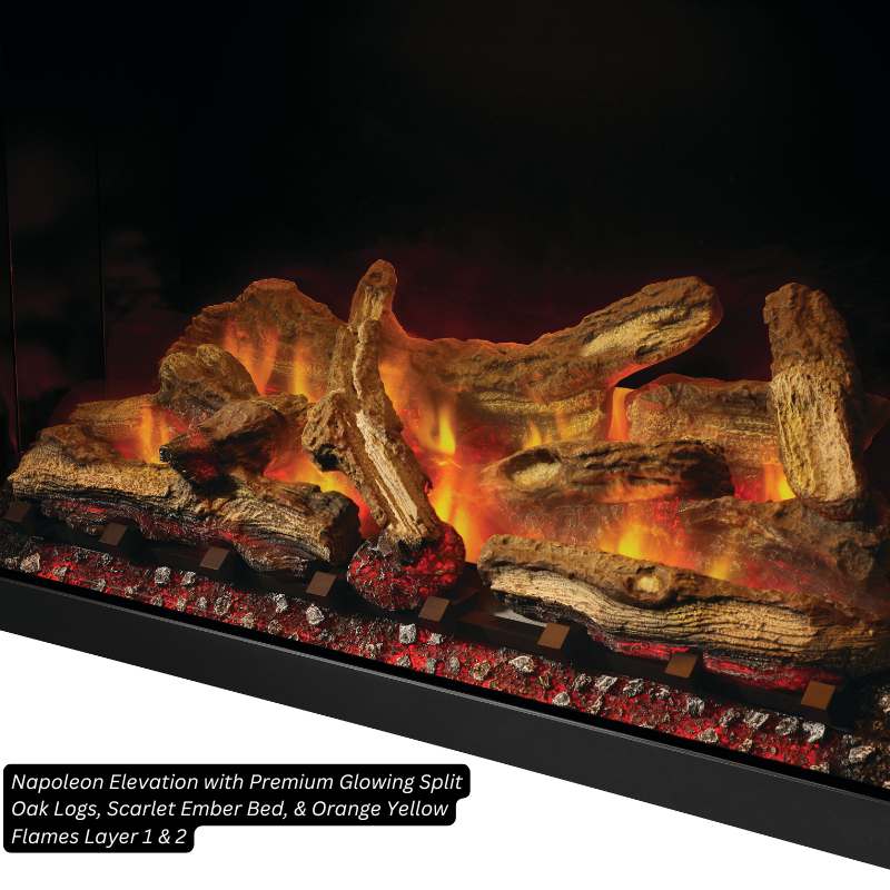 Napoleon Elevation 36" Traditional Electric Fireplace