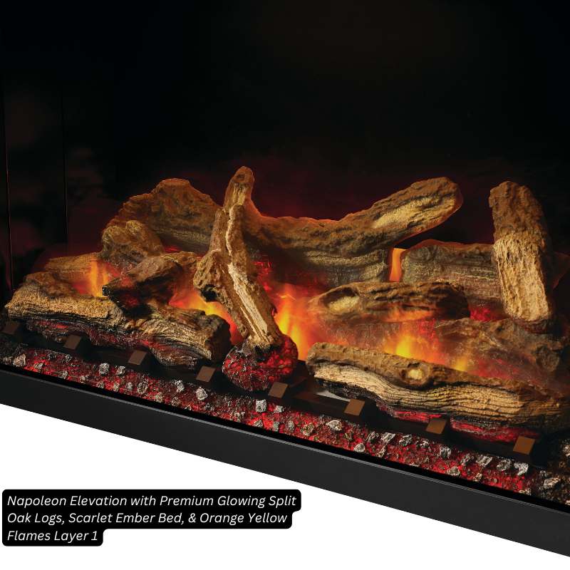Napoleon Elevation 42" Traditional Electric Fireplace