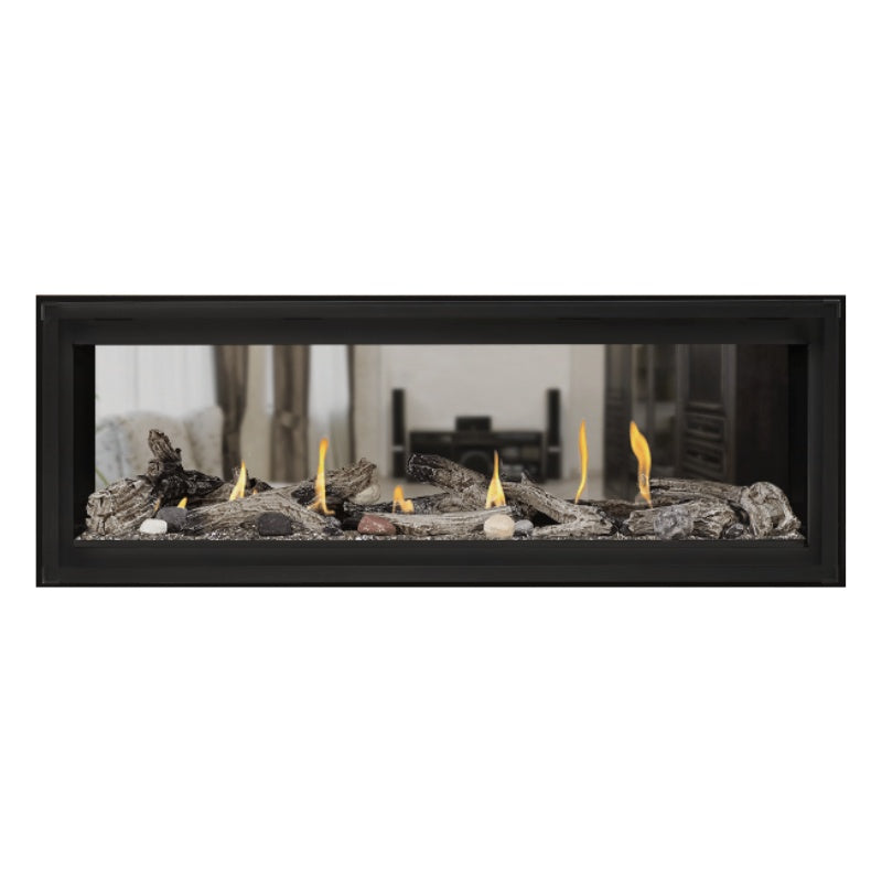 Napoleon Luxuria 50" See Thru Linear Direct Vent Gas Fireplace | LVX50N2X
