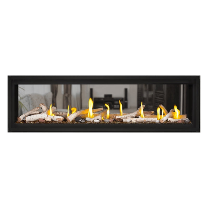 Napoleon Luxuria 62" See Thru Linear Direct Vent Gas Fireplace | LVX62N2X