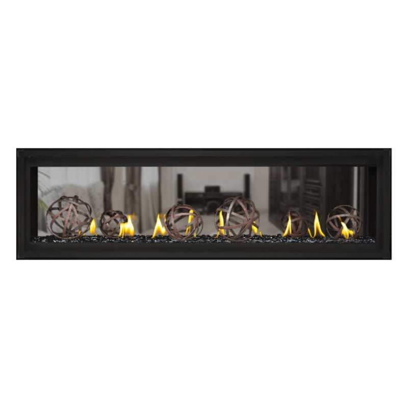 Napoleon Luxuria 74" See Thru Linear Direct Vent Gas Fireplace | LVX74N2X