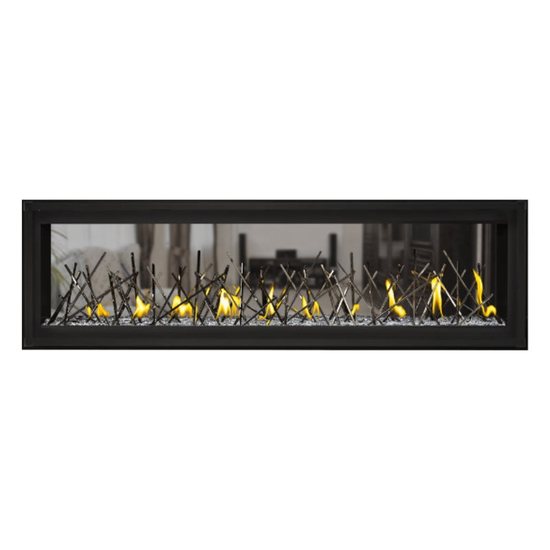 Napoleon Luxuria 74" See Thru Linear Direct Vent Gas Fireplace | LVX74N2X
