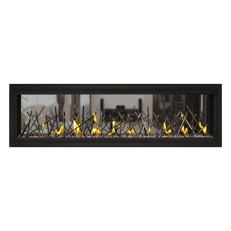 Napoleon Luxuria 74" See Thru Linear Direct Vent Gas Fireplace | LVX74N2X