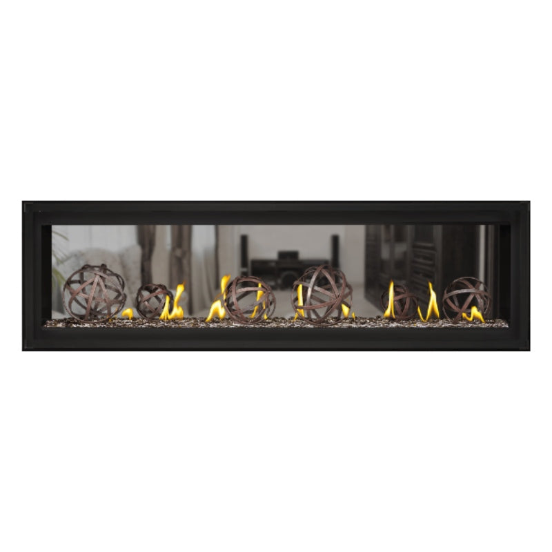 Napoleon Luxuria 62" See Thru Linear Direct Vent Gas Fireplace | LVX62N2X