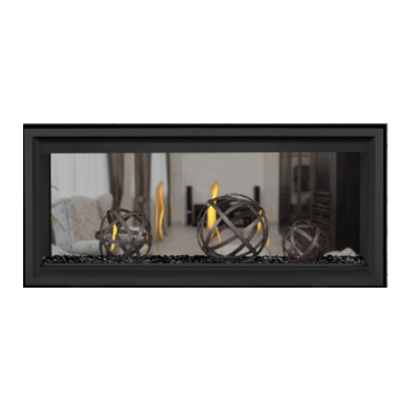 Napoleon Vector 38" See Thru Linear Direct Vent Gas Fireplace | LV38N2