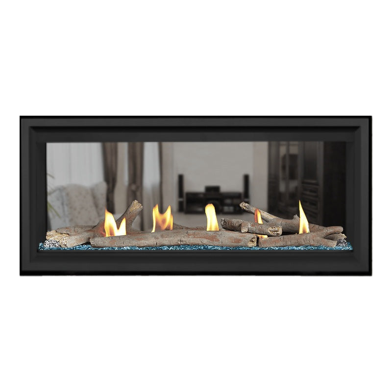 Napoleon Vector 38" See Thru Linear Direct Vent Gas Fireplace | LV38N2