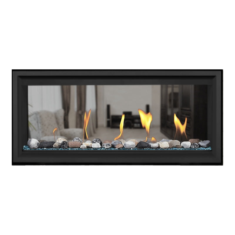 Napoleon Vector 38" See Thru Linear Direct Vent Gas Fireplace | LV38N2