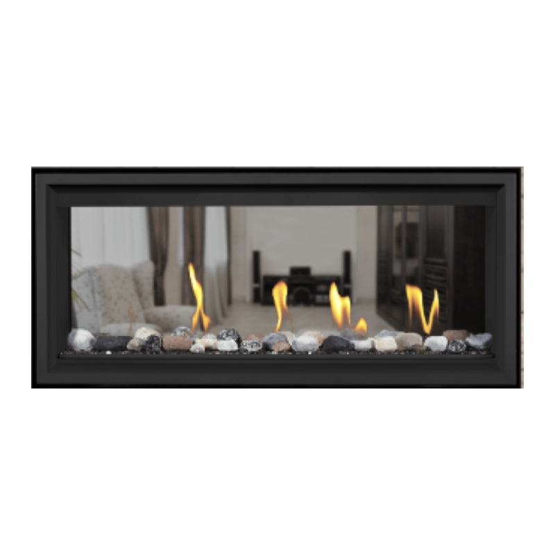 Napoleon Vector 38" See Thru Linear Direct Vent Gas Fireplace | LV38N2