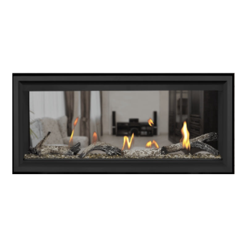 Napoleon Vector 38" See Thru Linear Direct Vent Gas Fireplace | LV38N2