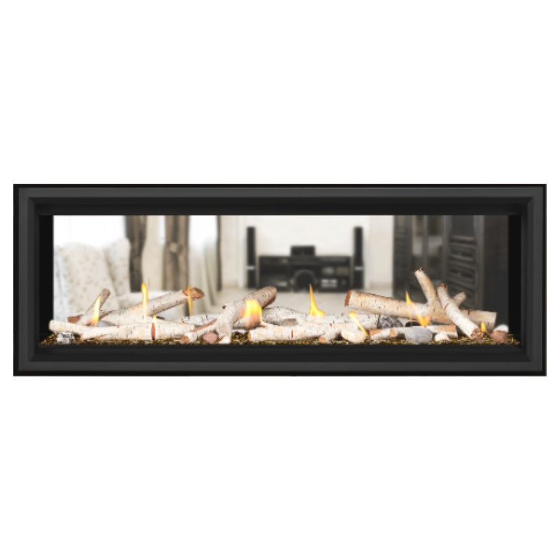 Napoleon Vector 50" See Thru Linear Direct Vent Gas Fireplace | LV50N2