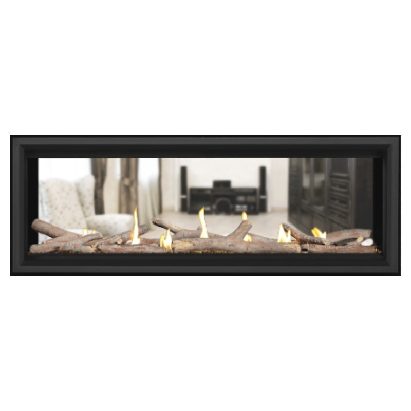 Napoleon Vector 50" See Thru Linear Direct Vent Gas Fireplace | LV50N2
