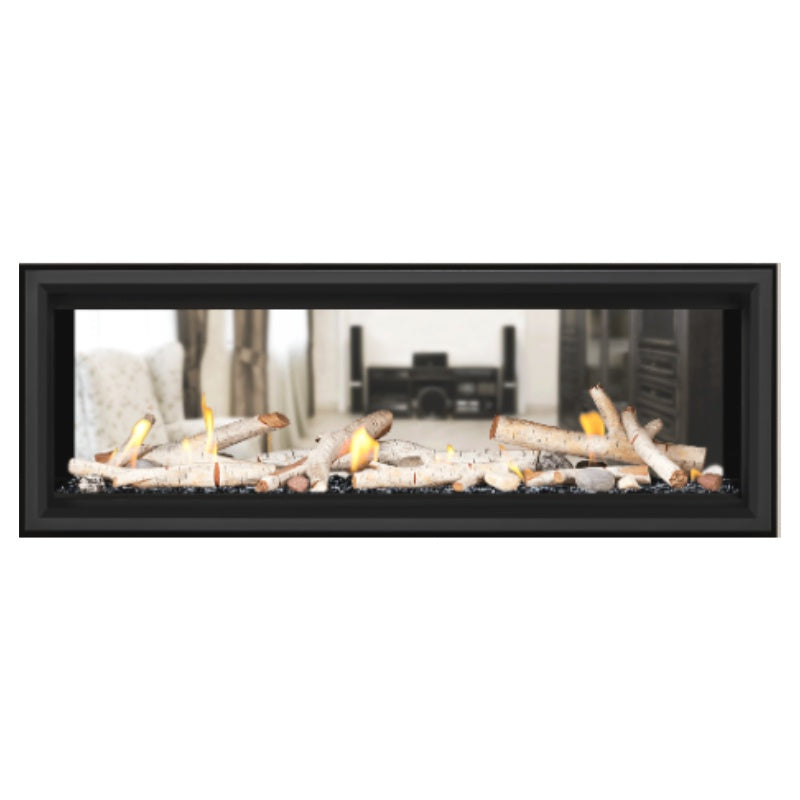 Napoleon Vector 50" See Thru Linear Direct Vent Gas Fireplace | LV50N2