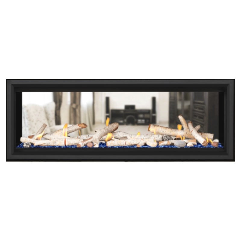 Napoleon Vector 50" See Thru Linear Direct Vent Gas Fireplace | LV50N2