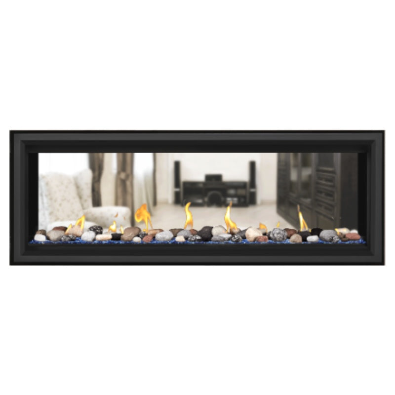Napoleon Vector 50" See Thru Linear Direct Vent Gas Fireplace | LV50N2