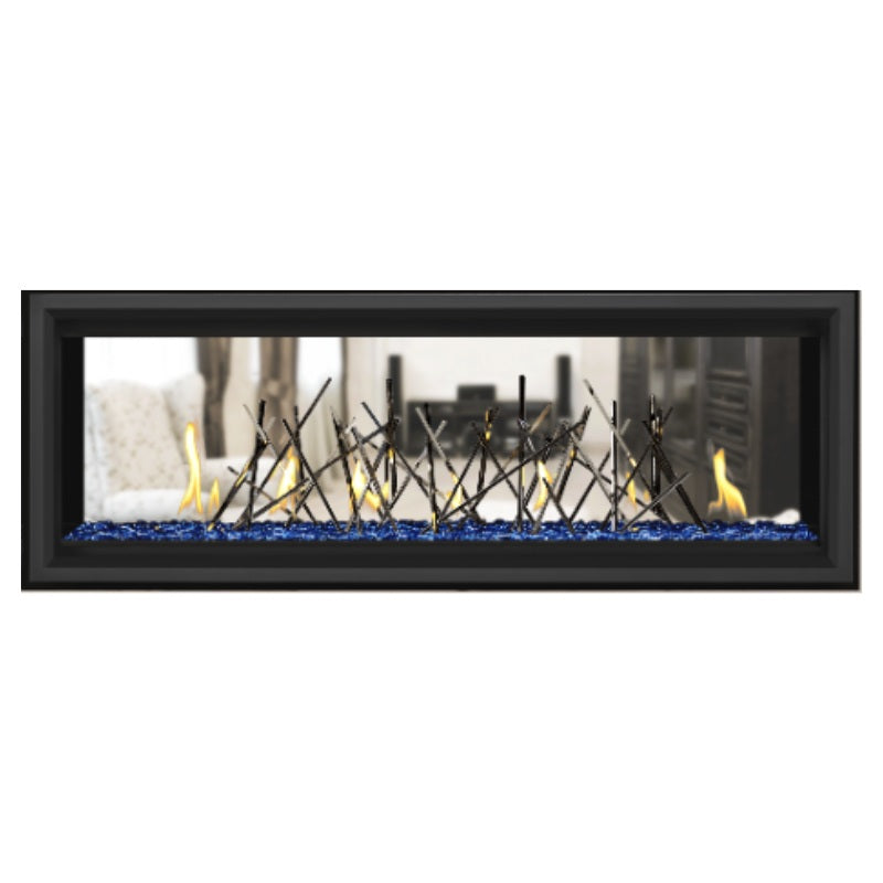 Napoleon Vector 50" See Thru Linear Direct Vent Gas Fireplace | LV50N2