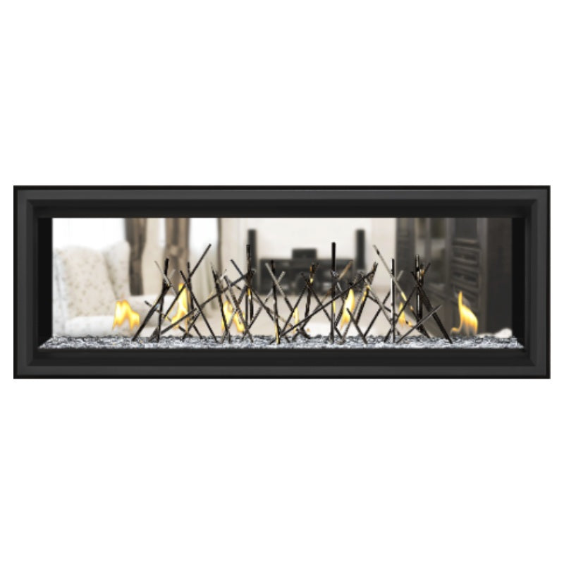 Napoleon Vector 50" See Thru Linear Direct Vent Gas Fireplace | LV50N2