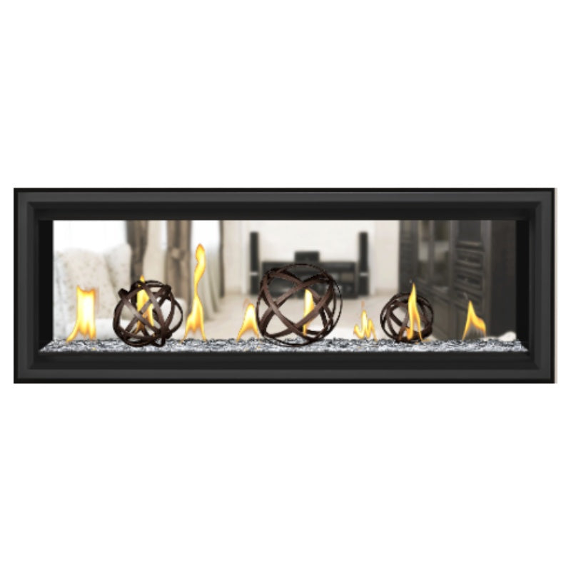 Napoleon Vector 50" See Thru Linear Direct Vent Gas Fireplace | LV50N2