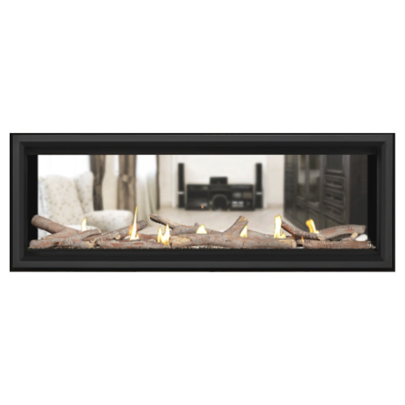 Napoleon Vector 50" See Thru Linear Direct Vent Gas Fireplace | LV50N2